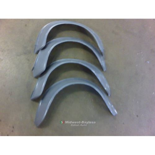 Buy Fender Flares Fiberglass Set of Four (Fiat 124 Coupe) NEW in