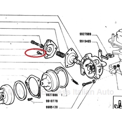 Screw M4x10 Tapered for Weber Choke / Throttle Modules -- U8
