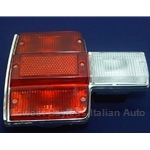 Tail Light Assembly Left - Red (Fiat 131 Sedan 1975-78) - OE NOS