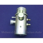 Emissions Canister Gulp Valve w/1x Vacuum Tap (Fiat 124, 128, X1/9 to 1978) - OE