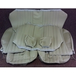 Seat Cover Upholstery - COMPLETE SET Tan / Beige (Fiat 124 Spider 1967-78) - NEW
