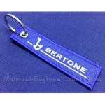 Key Fob Key Ring "BERTONE" - NEW