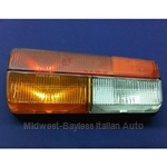 Tail Light Assembly COMPLETE - Left (Fiat Pininfarina 124 Spider 2000 1979-85) - FACTORY OE ALTISSIMO