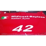Decal "Midwest-Bayless Italian Auto" - 48 Inches