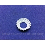 Washer M8 Serrated Lock Taper for Door Hinge Screw (Fiat, Lancia) - OE / RENEWED