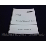 Electrical Diagnosis Guide (Fiat X19 1973-78) - NEW