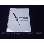 Fuel Injection Diagnosis Guide (Fiat Pininfarina 124 Spider, X1/9, Brava, Lancia) - NEW