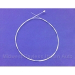 Hood Release Cable Inner Wire 1000mm (Fiat 124, 128, 131, Ritmo All) - OE NOS