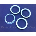 Hub-Centric Centering Ring SET of 4x (adapts 64.0mm --> 58.1mm) - NEW