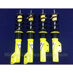                  KONI Double Adjustable Strut SET Front and Rear - Coil Over (Lancia Scorpion / Montecarlo All) - NEW