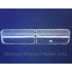      License Plate Light Lens (Fiat 850 Coupe, 124 Coupe, 128) - OE NOS