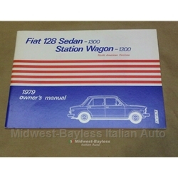 Owners Manual (Fiat 128 Sedan and Wagon 1979) - OE NOS