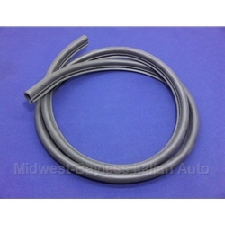      Rubber Weatherstrip Door Seal Left or Right (Fiat 124 Coupe) - NEW