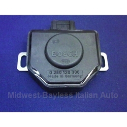            Fuel Injection Throttle Position Sensor Switch "TPS" (Fiat Pininfarina 124 Spider, X1/9, 131, Lancia) - OE BOSCH