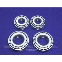      Wheel Bearing Front SET - 2x each Outer+Inner (Fiat Pininfarina 124 Spider Coupe All) - NEW
