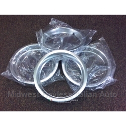Beauty Ring SET 4x - ALL METAL for 14"(Fiat Lancia) - OE