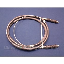 Hand Brake Cable (Fiat Pininfarina 124 Spider All) - OE NOS