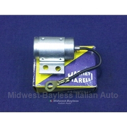 Distributor Ignition Condenser (Fiat 850, 500, 600, 128, X1/9 w/S76, S82, S83, S135, S140 Dist.) - OE