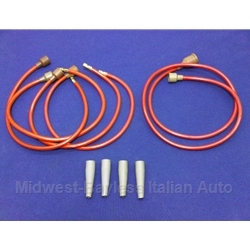 Spark Plug Wire Set DOHC (Fiat 124, 131, Lancia Scorpion - 1972-On) - OE CAVIS