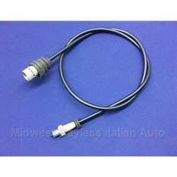 Speedometer Cable (Fiat 124 Coupe 4-Spd) - OE NOS