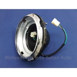 Headlight Bucket Assembly Left / Right (Fiat 124 Spider to 1978, 850 Spider 1968-On) - OE NOS