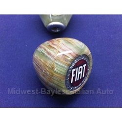  Shifter Knob "FIAT" Wreath Weighted Ceramic - OE