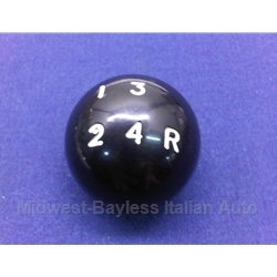 Shifter Knob Ball-Style 4-Spd (Fiat X1/9, 124, 128, 850) - NEW
