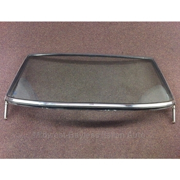    Windshield Frame Assembly w/Tinted Glass and Seal (Fiat Pininfarina 124 Spider 1981-On + All North America) - U8.5