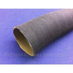 Air Cleaner Flexible Hose 50mm x 280mm Exhaust Pre-heater (Fiat 124 Spider, 131 1977-78, 850) - OE NOS