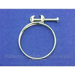 Hose Clamp Bolt-Style 52-58mm for Fuel Filler Neck  - OE / RENEWED