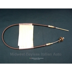  Clutch Cable (Fiat 124 Spider Coupe 1968-69 + All 124 Sedan Wagon) - NEW