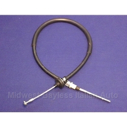  Clutch Cable (Fiat Pininfarina 124 Spider, Coupe 1970-85) - NEW