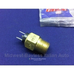 Distributor Temperature Switch 16mm Dual Points Changeover Sending Unit (Fiat 124, 131 1974-78) - OE NOS