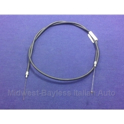Engine Cover Release Cable Assembly (Fiat Bertone X1/9 All) - OE