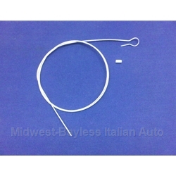  Front Trunk Hood Release Cable - Inner (Fiat Bertone X1/9 1979-88) - NEW