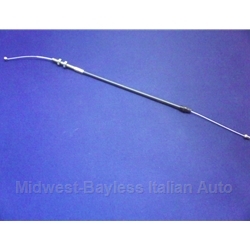 Accelerator Cable (Fiat 124 Spider, Coupe 1975-77) - NEW