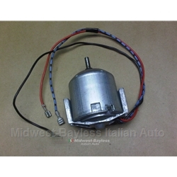 Heater Fan Blower Motor (Fiat 124, 850, X1/9 All) - OE NOS