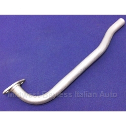 Heater Tube Pipe - Long (Fiat 124 Spider Coupe 1967-69) - OE/R