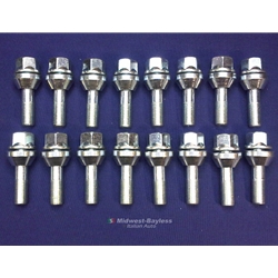 Lug Bolt Set Pcd Variation For 4x100 Wheels 30mm 16x 12x1