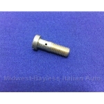 Accelerator Pump Check Valve Screw Weber 30 DICA, DICA1 (Fiat 850 Spider 1970-73) - OE NOS