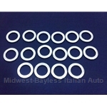Lug Nut Washer SET 16x - For Shouldered "Mag-Wheel Style" Nuts 11/16" - NEW