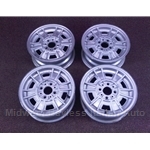Magnesium Wheels SET 4x Cromodora CD-3 (Fiat 850, X1/9, 124) - U8