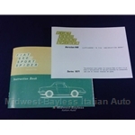 Owners Manual (Fiat 850 Spider 1971) - NEW