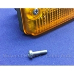 Turn Signal Lens Screw (Fiat 124, 128, 131, X1/9, Lancia 1975-On) - OE NOS