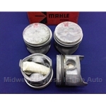 Piston Set 80.0mm SOHC (Fiat 128, Yugo) - MAHLE