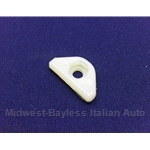 Nylon Trim Clip Rear Valence Stainless Bright Trim Side Corner  (Lancia Beta Coupe) - OE NOS