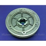 Centrifugal Oil Filter Crankshaft V-Belt Pulley (Fiat 124 Spider, Coupe 1967-71 w/1438cc) - OE - OE NOS