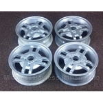 Alloy  Wheels SET 4x Cromodora CD-91 (Fiat Bertone X1/9, 128, 850, Lancia Scorpion) - REFURBISHED