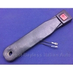 Seat Belt Receiver Black Left + Right (Fiat Bertone X1/9 1983-88) - U8
