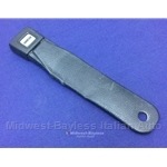 Seat Belt Receiver Black Right (Fiat X1/9 1980-82) - U8